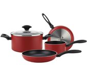 Batería de cocina fagor color rojo máxima