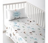 Juego de sábana cuna/maxicuna magic dragon 100% algodón cuna 60 cm
