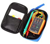Sm-852b, trifásico, 60 v ~ 600 v ca, indicador de rotación de orden de secuencia, 20 hz a 400 hz