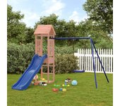 Maison exclusive - parque infantil de exterior madera maciza douglas