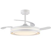 Ventilador led aspas retráctiles nasot 72w 7920lm cct
