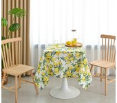 Mantel anti-nódoa con estampado de limones cuadrado 140*180cm
