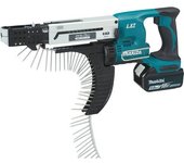 Llave de revista battery 18v con 2x 5.0ah baterías dfr750rte