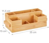 Porta cubiertos utensilios para servilletas cubiertos de bambú 13_0002377