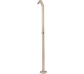 Mice - columna de ducha exterior para piscina, jardin, spa - 1 via de agua fria - monofluido - 218 cm de alto con rociador tipo cascada (moka)