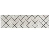 Alfombra de cocina | tapete para la cocina lavable terciopelo cuadrados 45x150 cm cfw65170