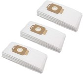 Vhbw 30x bolsa compatible con nilfisk elite p superior, extreme, extreme 150, extreme care aspiradora - vellón micro, blanco