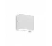 Ideal lux tetris-1 - 1 lámpara de pared exterior blanca ip44, g9