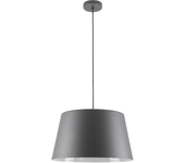 Lampara de techo negra e27