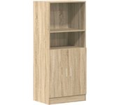 Mueble de cocina | armario de cocina madera ingeniería roble sonoma 57x41,5x131,5cm cfw168933