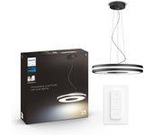 Being hue lámpara colgante philips negra & bluetooth