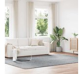 Alfombra de pelo largo navarra gris plata 240x340 cm