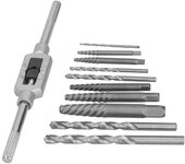 Juego de 11 extractores de tornillos sin cabeza para carpintería, fácil de quitar brocas dañadas de 3 a 18 mm