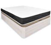 Duérmete online pack canapé abatible drago artic 135x190cm +colchón viscoblack-viscoelástico,(envio y montaje incluido)