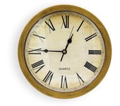 Reloj de pared con caja fuerte oculta: amplio espacio de almacenamiento