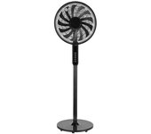 Ventilador pie 60w torbellino negro ø41