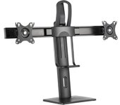 Soporte de mesa pro contrapeso giratorio e inclinable para 2 monitores (17-27) - aisens