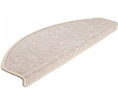 Alfombrilla escalera 30 uds | alfombras de escalera | tapetes de escalera. gris topo 65x24x4 cm cfw294271