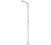 Mice - ducha exterior para piscina/jardin/area de spa/griferia exterior de aceri inoxidable s316 / columna de ducha de exterior (acero cepillado)