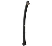 Columna de ducha de jardín solar en color negro con depósito sphera clpl935rlne - negro