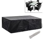 Vidaxl cubierta para muebles de jardín 8 ojales 300x140x90 cm