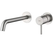 Imex glm039/nq monza grifo monomando lavabo empotrado color níquel cepillado