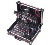 Juego de herramientas kraftwerk pro-line 264 piezas + destornillador bosch 1/4 1/2 - 3949
