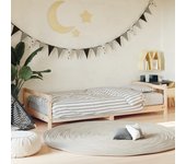 Estructura de cama infantil 90x190 cm madera maciza de pino