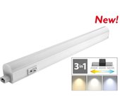 Regleta led de 90 cm 15w con luz ajustable de 3000 a 6000 k