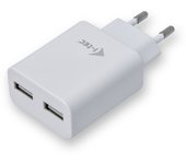 I-tec charger2a4w cargador de dispositivo móvil teléfono móvil blanco corriente alterna interior