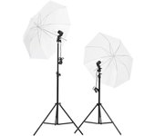 Kit de estudio fotográfico con iluminación y fondo cfw16402