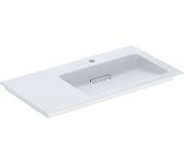 Geberit one muebles lavabo salida horizontal, espacio de estante a la izquierda, 90x13.1x47.5cm, 505.009.00.1, versión: agujero del grifo a la derecha