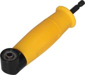 Mango de extensión para destornillador, adaptador de ángulo de punta hexagonal de 1/4 pulg., accesorio de 90° para taladro eléctrico