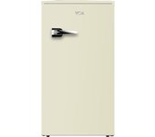 Frigorífico una puerta, vok evr-85rdec, alto 84 cm, capacidad 85 litros, diseño retro, color crema