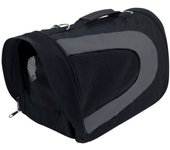 Transportín gloria gloss talla m plegable negro black (46 x 26 x 27 cm)