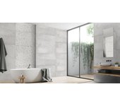 Azulejo cemento rectificado london gris 30x90