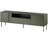 Mueble tv tolete 105, verde, 180x55x40cm