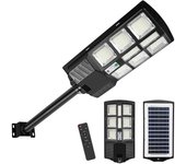 4x farola solar de 300 w para exteriores, impermeable, led, sensor de movimiento, seguridad, 4 modos de iluminación