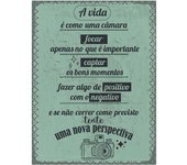 Origen home decor adorno pared portugues placas metal | placa de metal verde rectangular - 33x25x1cm