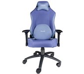 Talius silla panther gaming negra/azul, 3d, butterfly, base metal, ruedas 60mm, gas clase 4,
