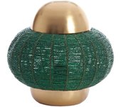 Light & living - lámpara de mesa - cetara - verde - metal - lámpara de noche - e27 - 1888778