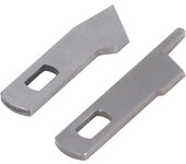 Juego de cuchillas superior e inferior para máquina de coser reemplazo de cuchillas para máquina de coser de acero inoxidable de precisión