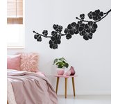 Vinilo adhesivo decorativo - rama floral