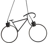Moderna lámpara colgante bicicleta led suspensión bicicleta doble lámpara e27 dormitorio de luz ambientes modernos