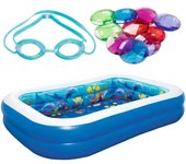 Piscina inflable de aventura subacuática bestway 54177