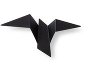 Lámpara de pared pacalı-13500-m negro metal 31x 12x 16 cm
