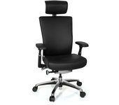 Silla de oficina nova piel negro hjh office