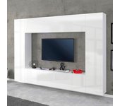 Mueble de pared salón tv 2 columnas mueble suspendido joy mold