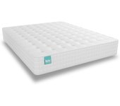 Nalui colchón de muelles ensacados 105x180 cm galana blanco ±26cm firmeza media-suave | hecho en españa