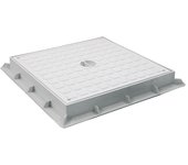 Boca peatonal con tapa 40 x 40 cm